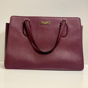 KATE SPADE NEW YORK LAUREL WAY REESE SATCHEL BAG